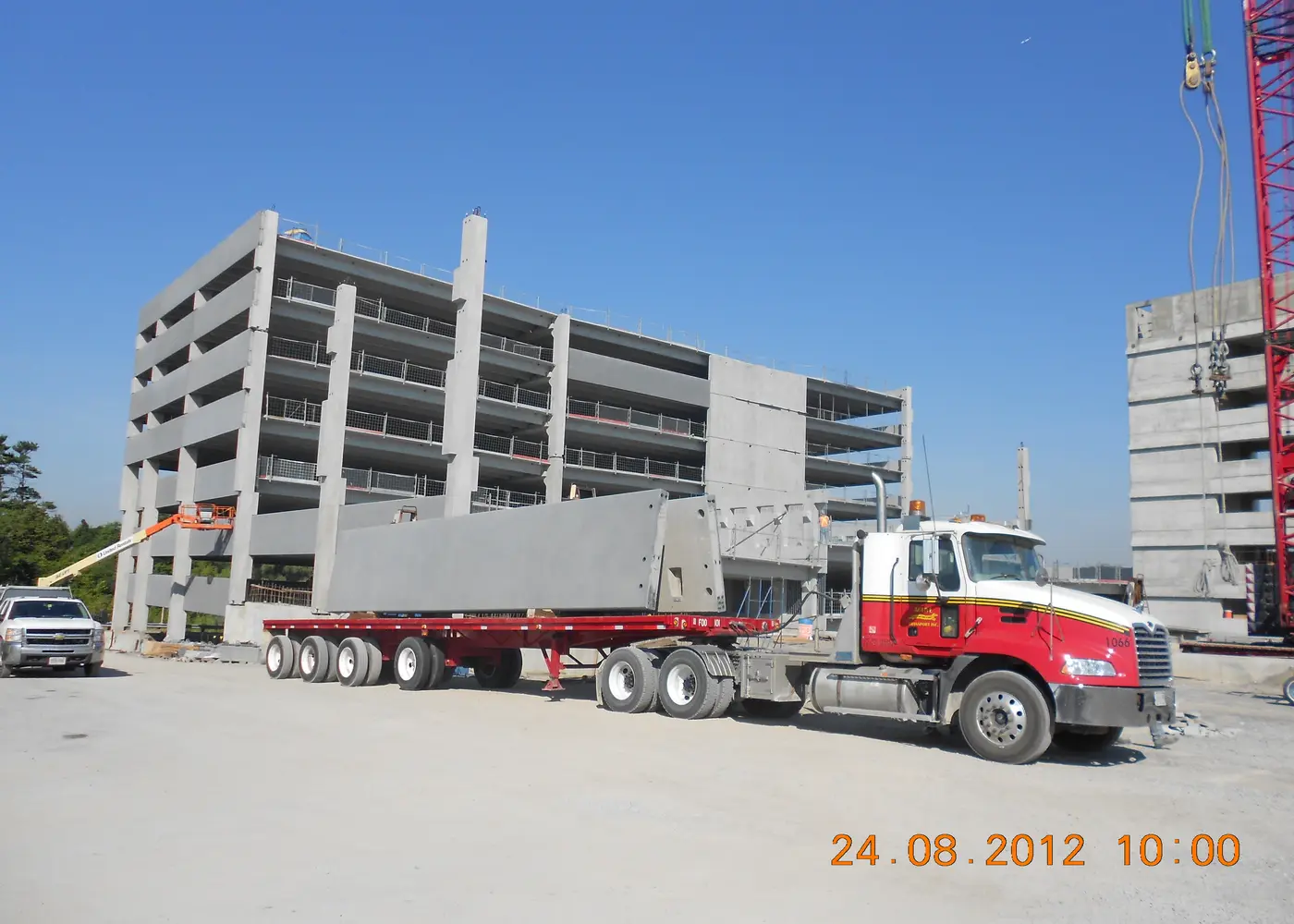 Ajax GO precast parking garage