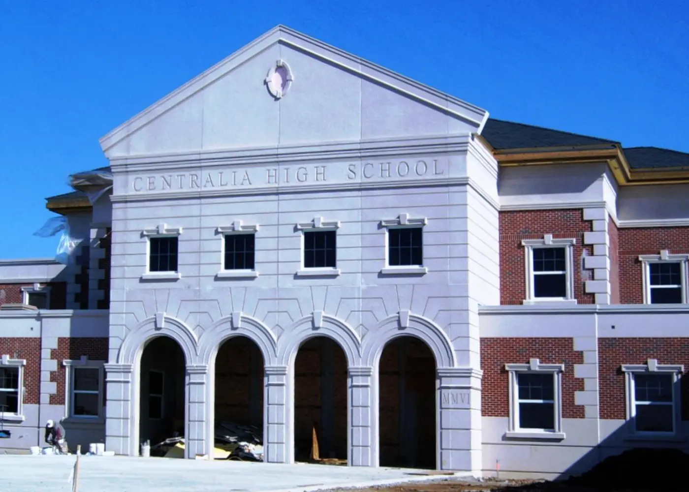 Centralia High School precast exterior