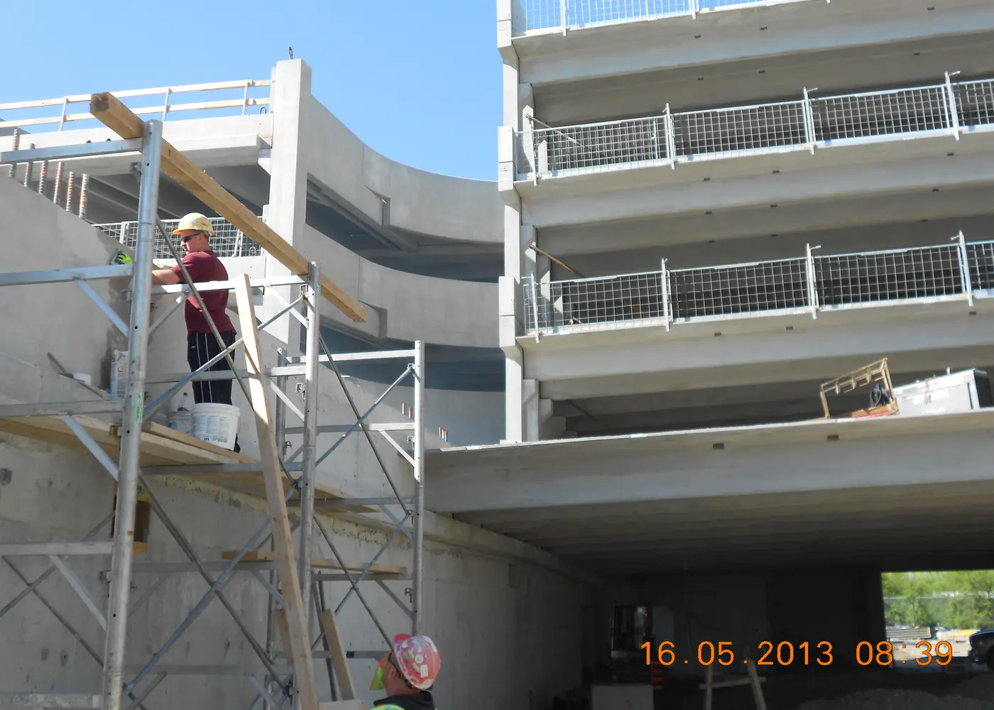Clarkson GO precast parking garage