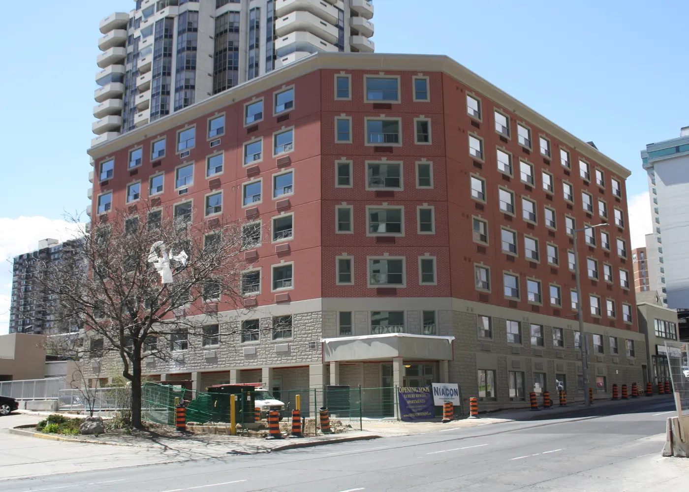 Jackson Apartments total precast building
